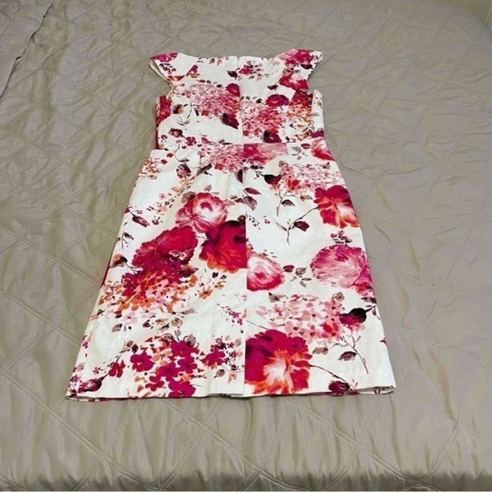 Adriana Papell Floral Dress Size 8